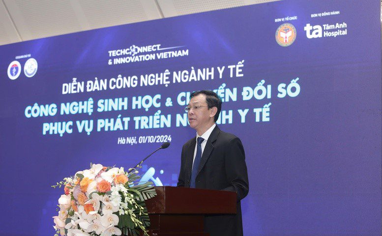 Diễn đàn công nghệ ngành Y tế:  “Công nghệ sinh học và chuyển đổi số phục vụ phát triển ngành Y tế”