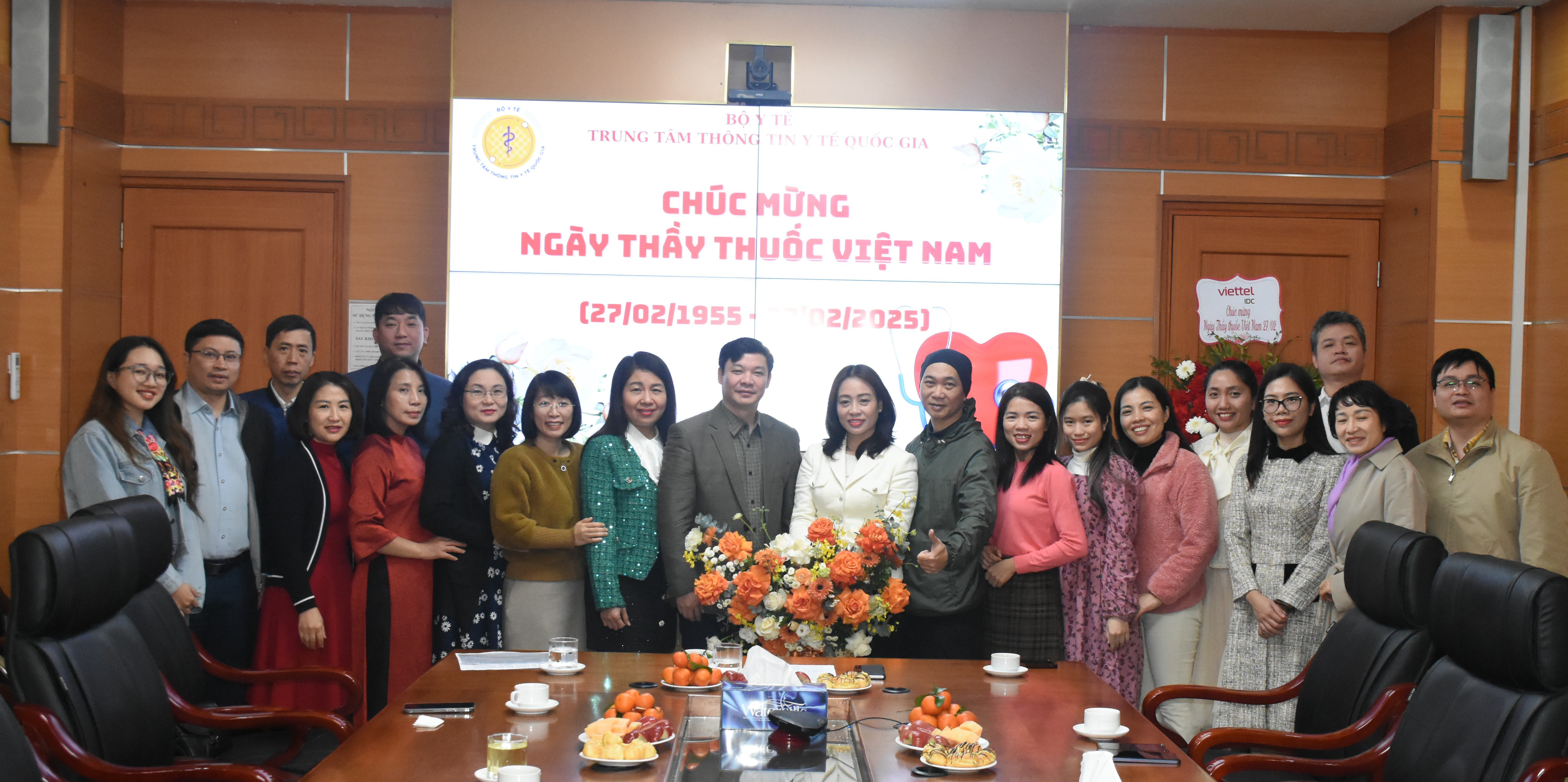 Trung tâm Thông tin y tế Quốc gia kỷ niệm 70 năm ngày Thầy thuốc Việt Nam