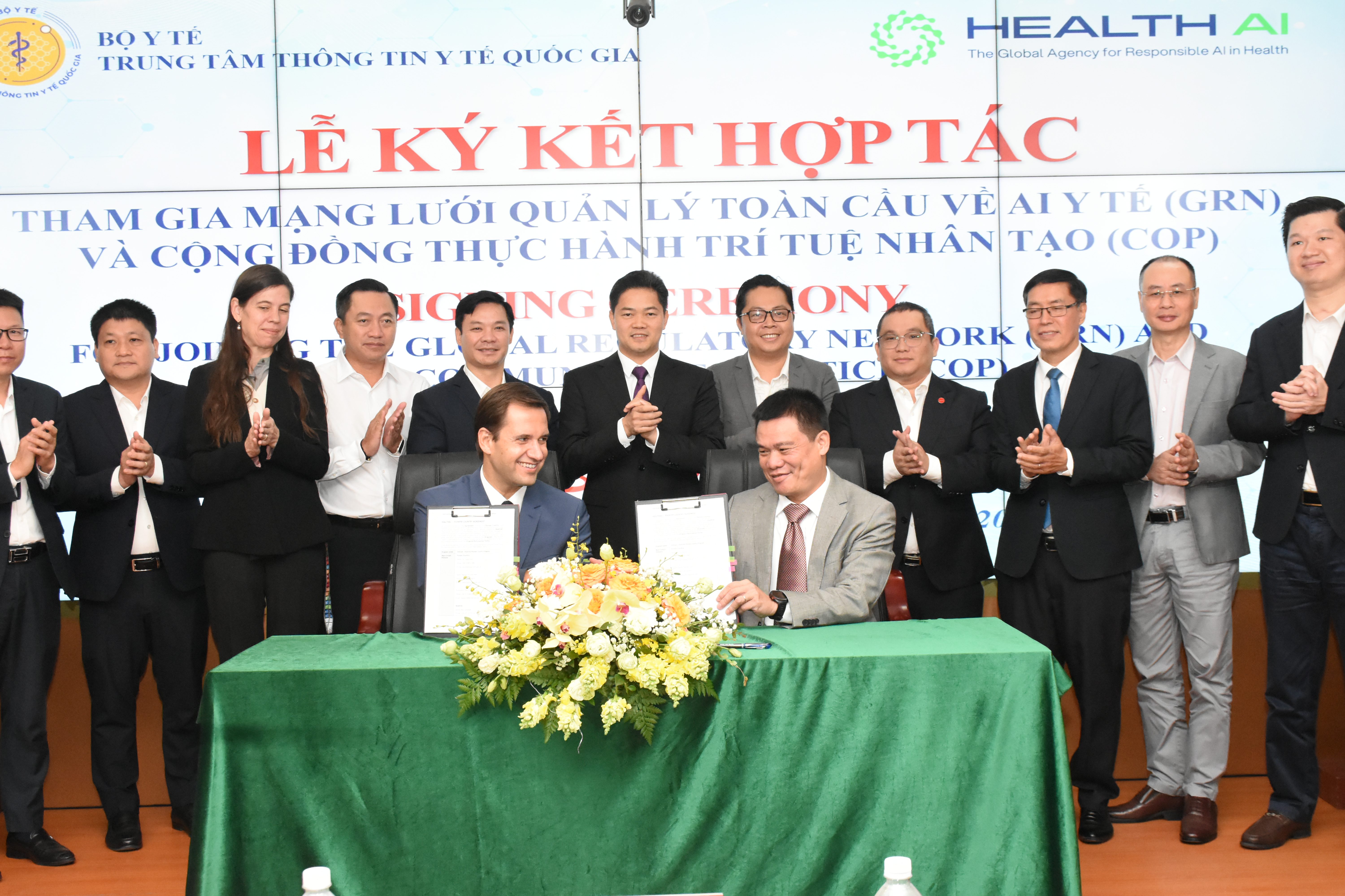 Trung tâm Thông tin y tế Quốc gia mở rộng hợp tác quốc tế, thúc đẩy quản trị trí tuệ nhân tạo có trách nhiệm