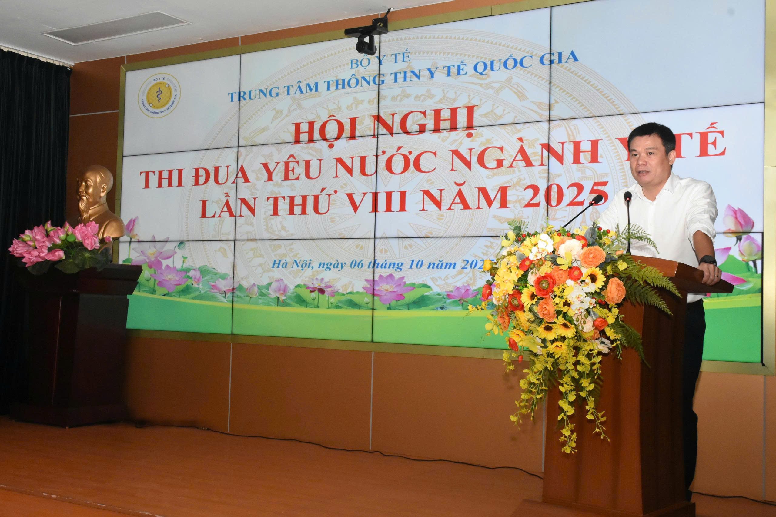 Trung tâm Thông tin y tế Quốc gia với phong trào thi đua yêu nước, gắn đổi mới sáng tạo với chuyển đổi số ngành Y tế